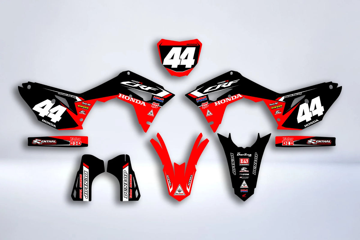 graphics kit HONDA CRF 450 2017-2020 CRF 250 2018-2021 - FURYNX