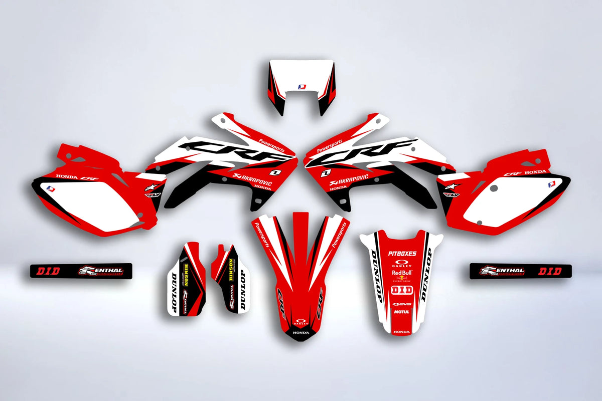 graphics kit HONDA CRF450X 2004-2016 - ORIGINE