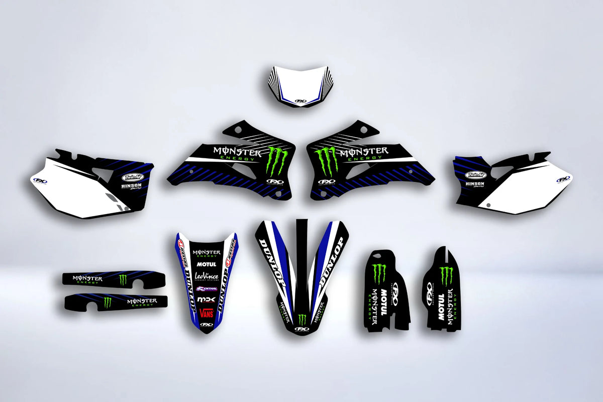 Dekorationskit YAMAHA WRF 250-450 2007-2013 - MONSTER
