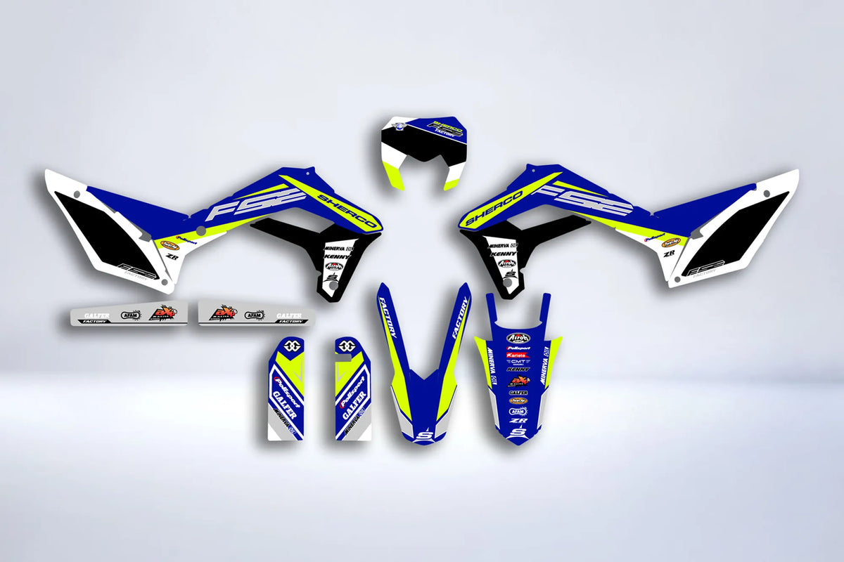 Kit déco Sherco SE SEF 2017-2024 - RAWZOR