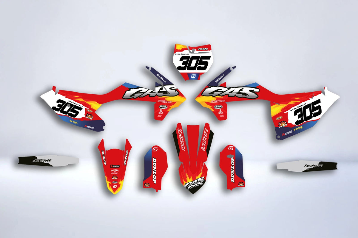Kit Déco GASGAS EC / EC-F / MC / MC-F 2020-2023 - VYPRIX