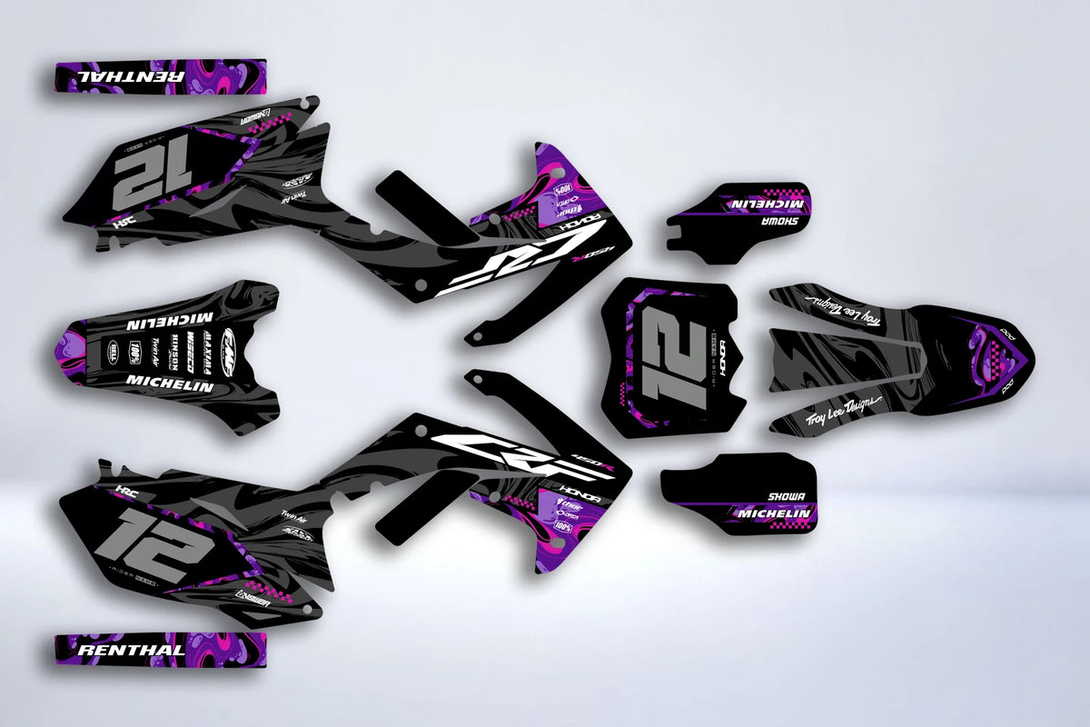Graphics kit HONDA CRF 250-450 (2009-2012) - SHREDIX
