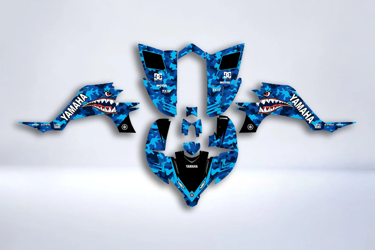 Dekor-Kit Yamaha YFZ 450 R RAPTOR 2003-2008 - KORVYN