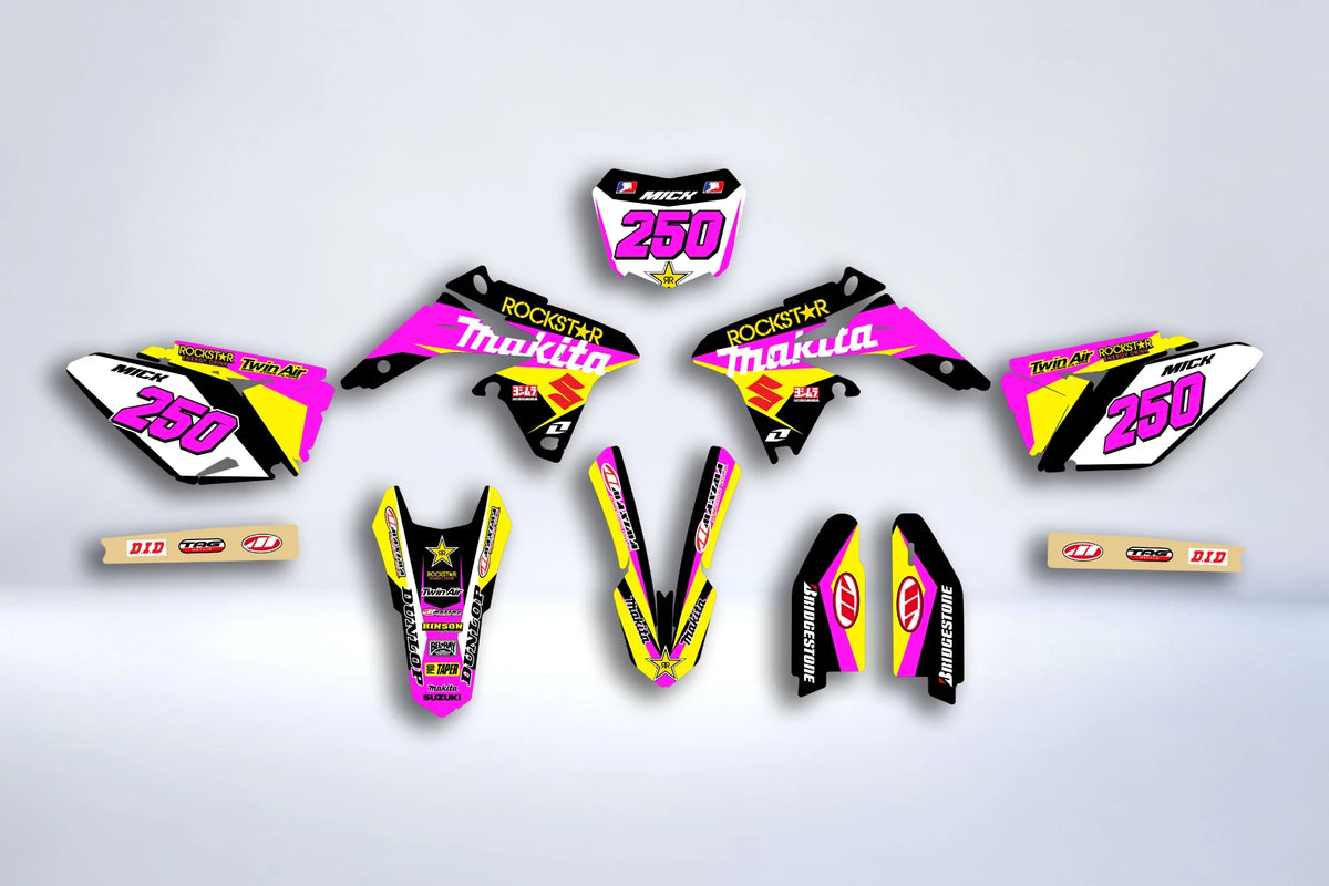 Dekor-Kit SUZUKI RMZ 250 2010-2018 - MAKITA