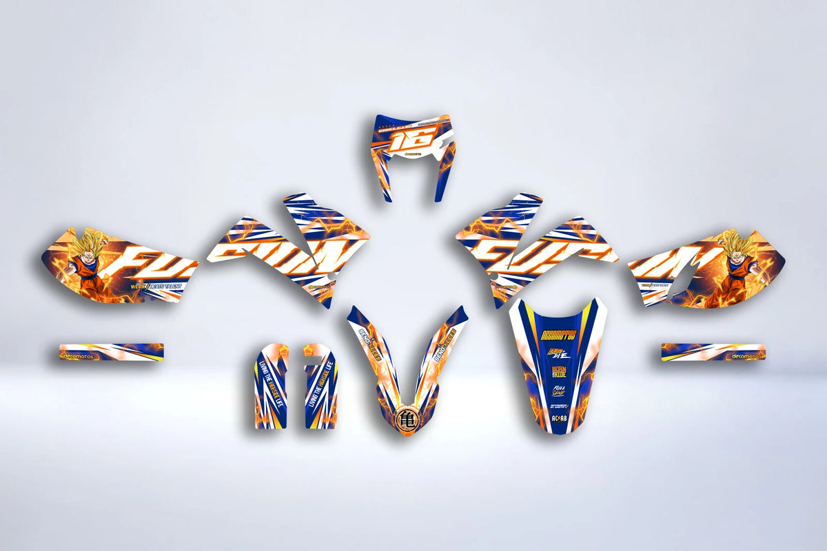 kit gráfico KTM 640 LC4 1998-2010 - BORDEAUX
