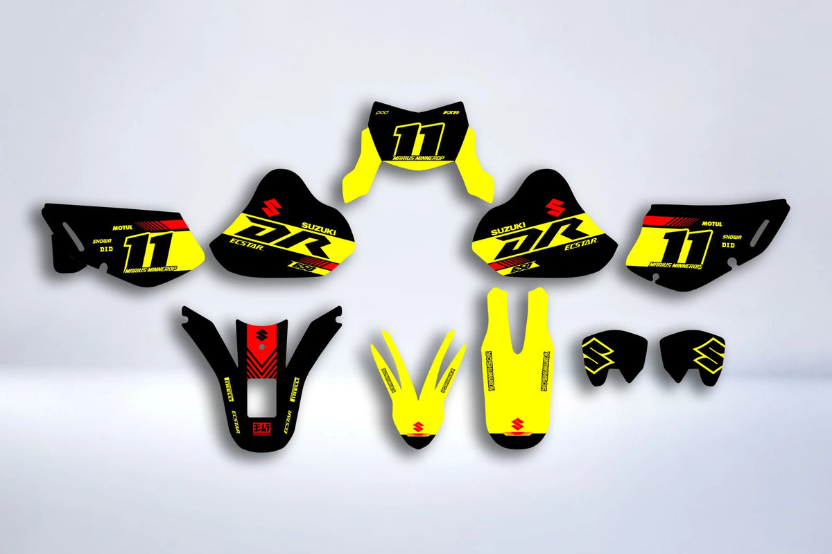 kit grafiche SUZUKI DR 650 1996-2025 - ZEKRON