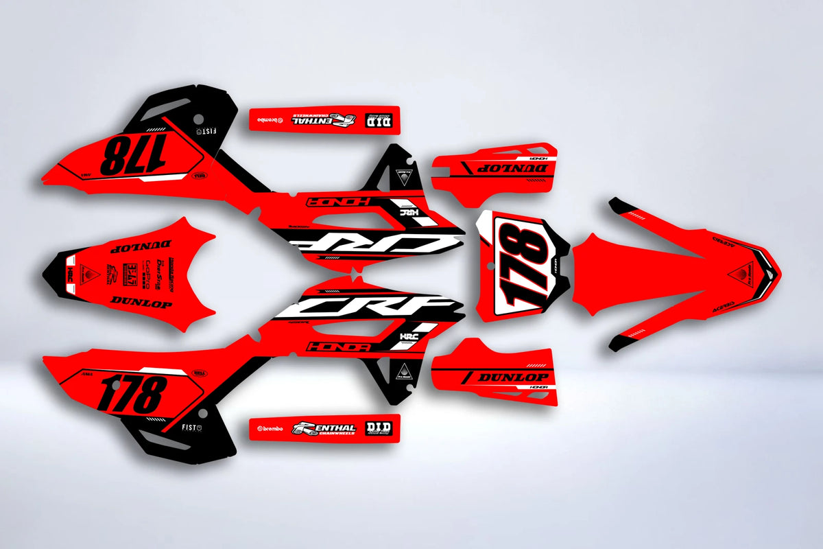 Honda CRF 250 2022-2024 & CRF 450 2021-2024 graphics kit - BLAZRIX