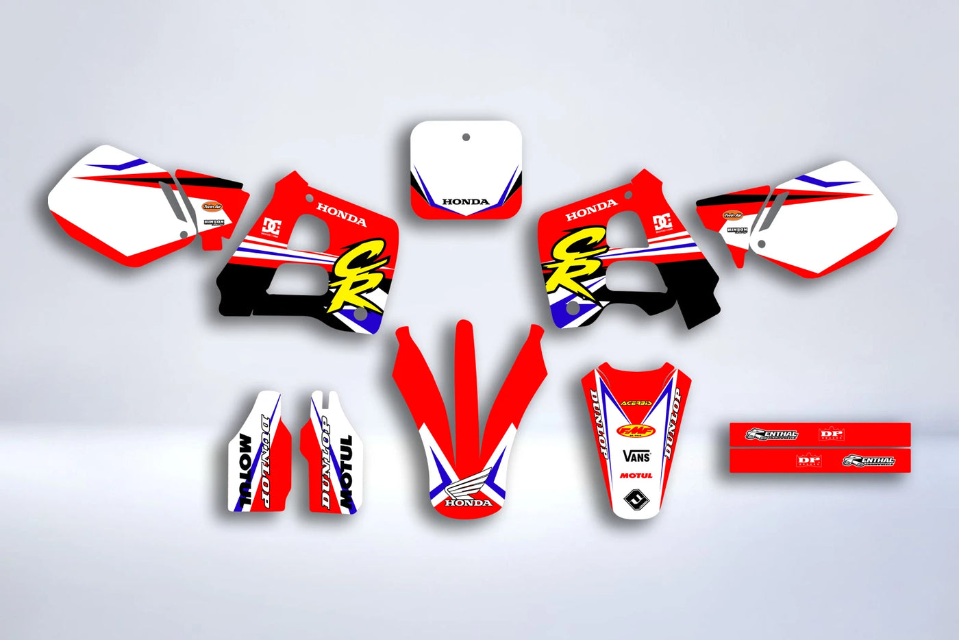Kit Déco HONDA CR 125-250 1991-1992 - ORIGINE