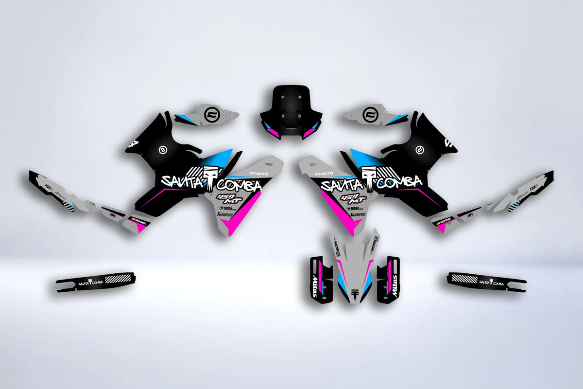 Dekor-Kit CF MOTO 450 MT 2024-2025 - LUMYON