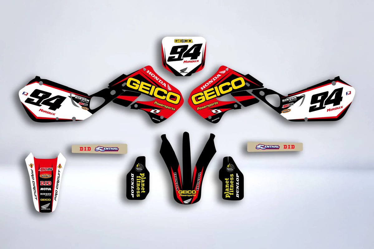 Kit Déco HONDA CR 125-250 1997-1999 - GEICO