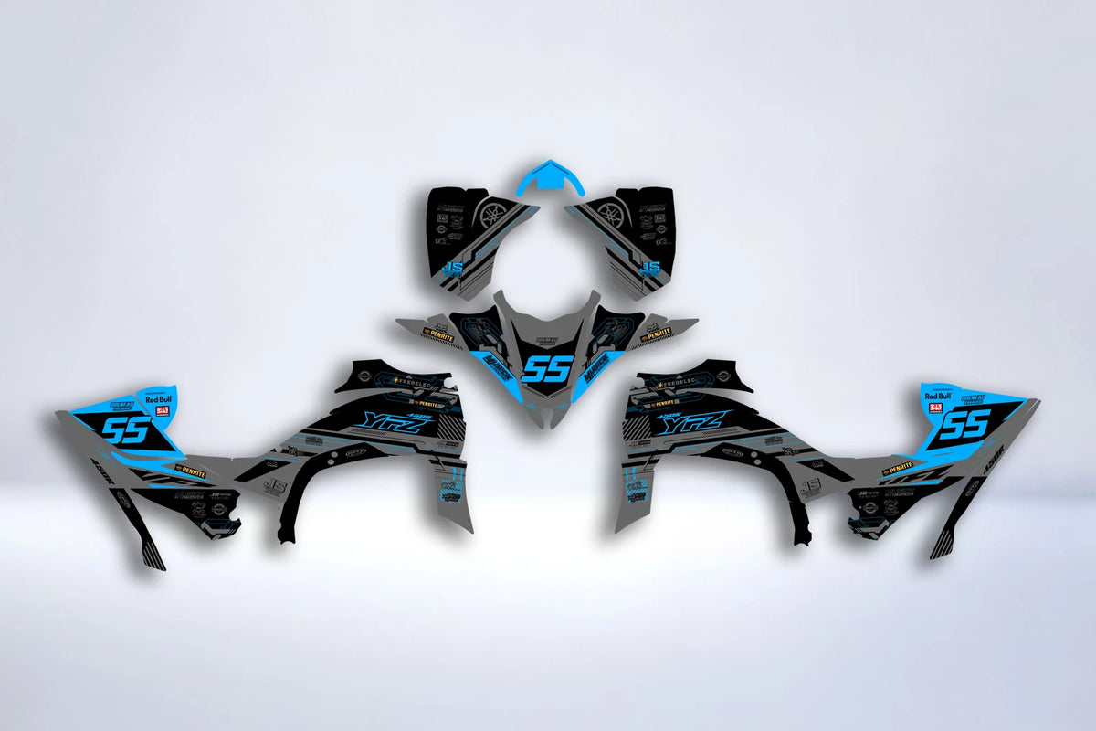 Kit déco Yamaha YFZ 450 R RAPTOR 2014-2022 - PRYONIS