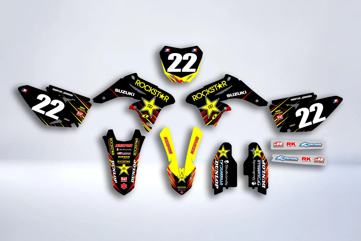 Dekor-Kit SUZUKI RMZ 250 2010-2018 - SHREKR