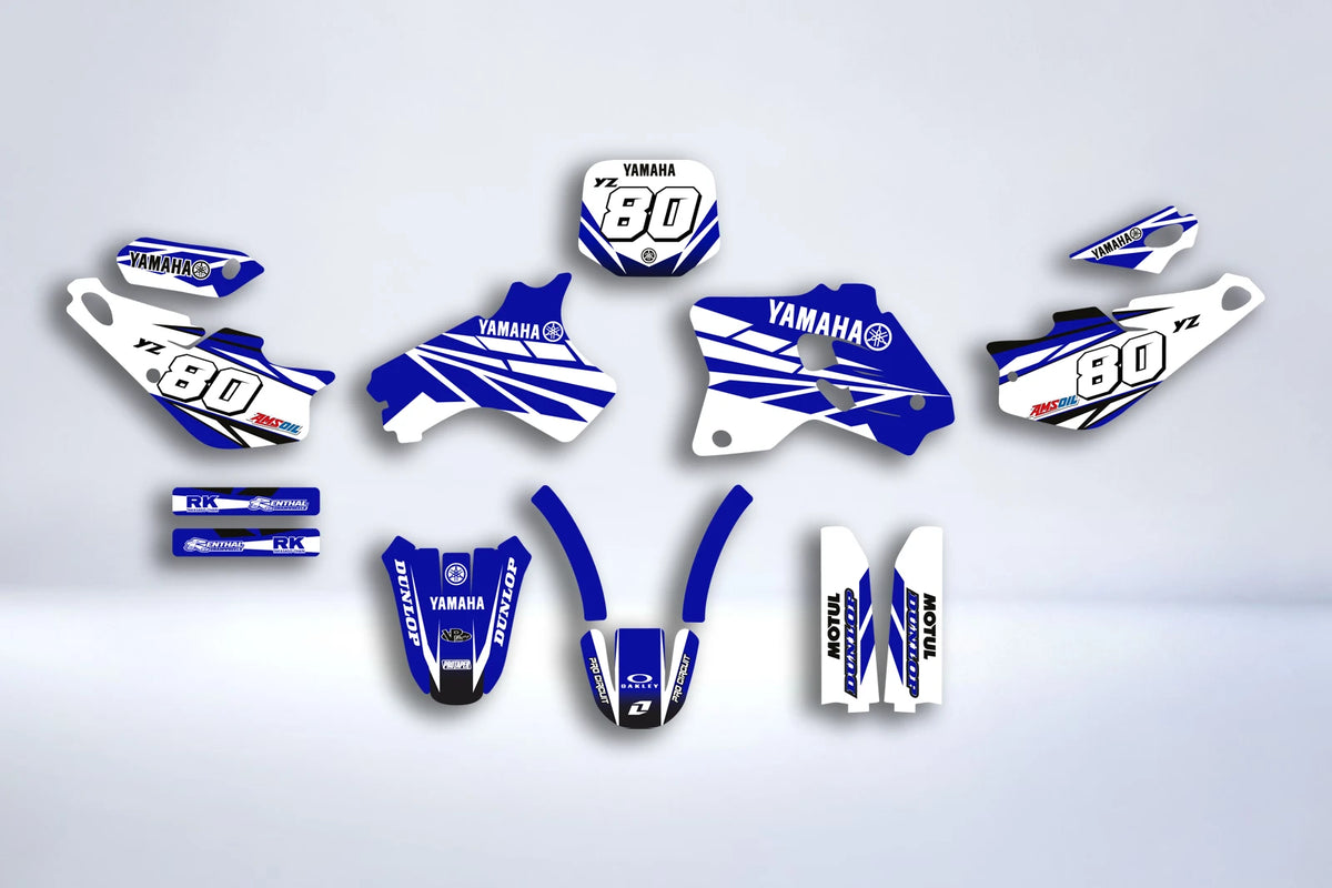Kit déco YAMAHA YZ 80 1993-2001 - ORIGINE