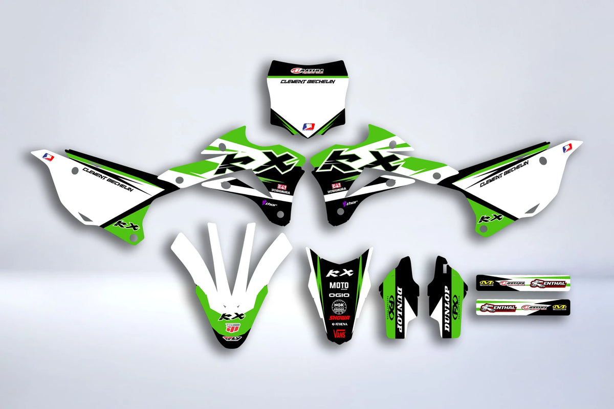 Kit Déco KAWASAKI KX 85-100 2014-2021 - GREEN