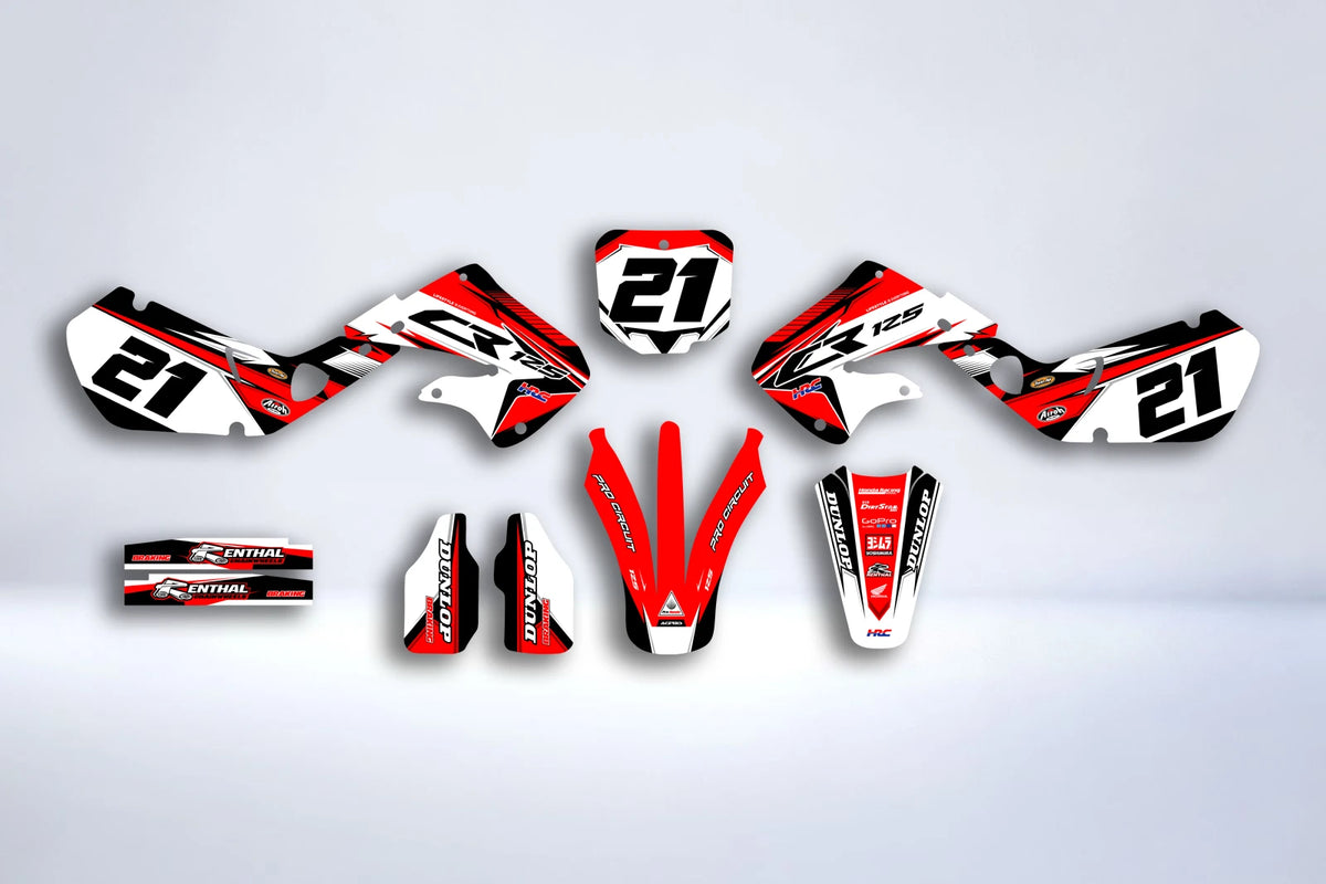 graphics kit HONDA CR 125-250 1997-1999 - JYNTRIX