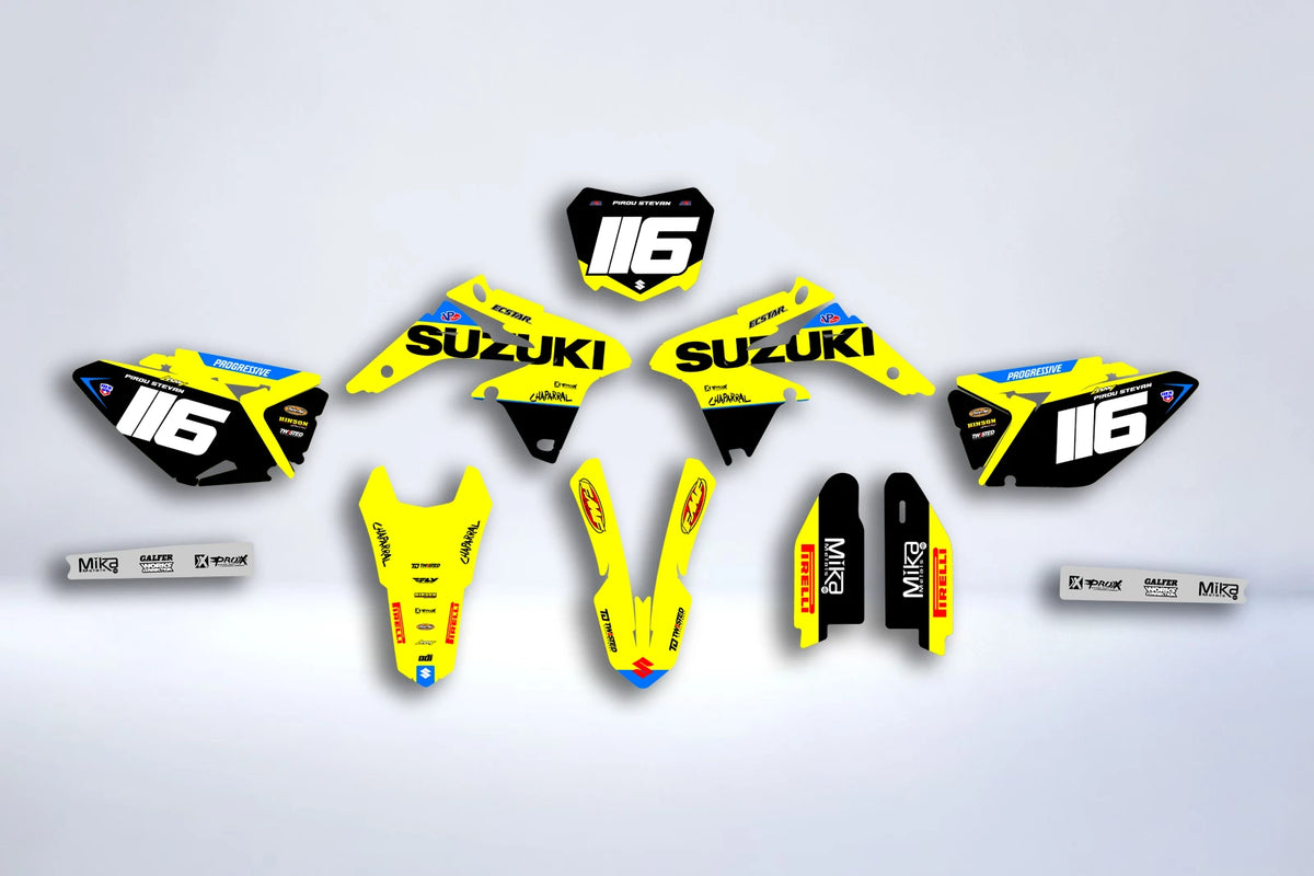 Kit déco SUZUKI RMZ 250 2010-2018 - TORNIX