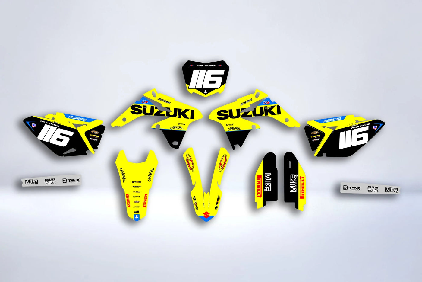 kit gráfico SUZUKI RMZ 250 2010-2018 - TORNIX