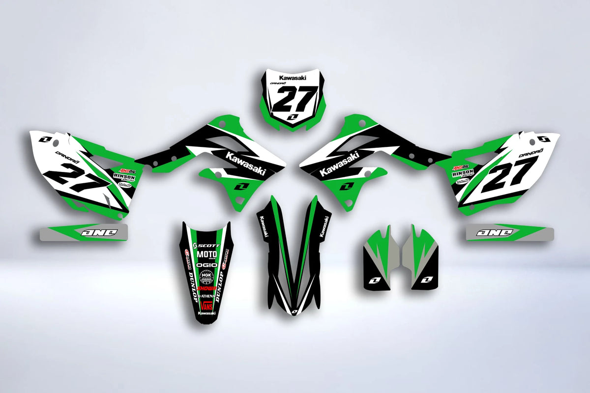 Kit Deco KAWASAKI KXF 450 2012-2013 - ORIGINE