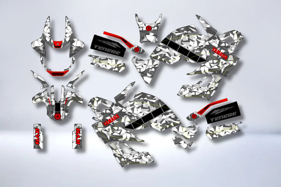Kit grafiche Yamaha XT 660Z Tenere - TRIANGLE
