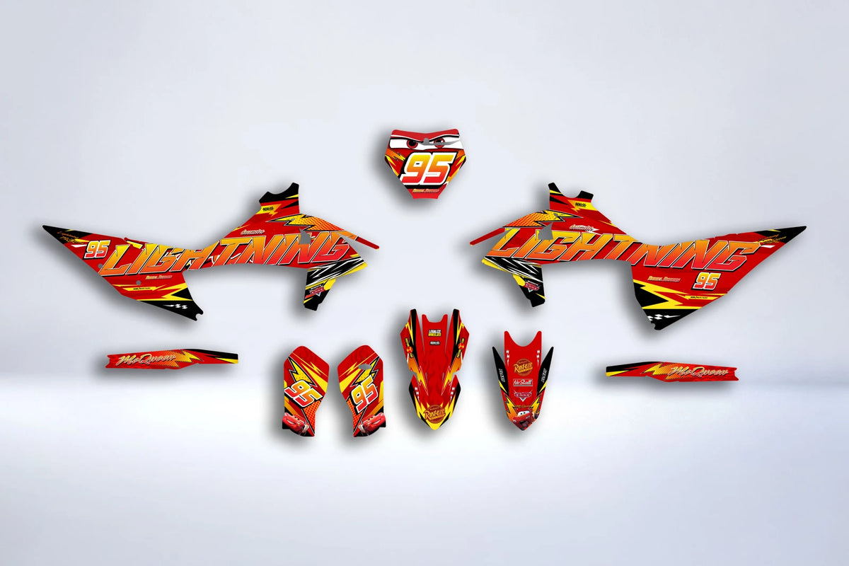 Kit Déco KTM EXC EXC-F SX SX-F 2019-2023 - LIGHTNING