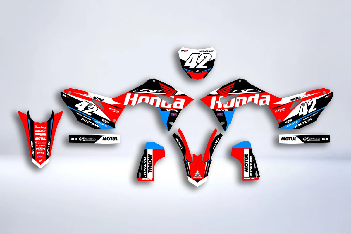 graphics kit HONDA CRF 450 2017-2020 CRF 250 2018-2021 - NITRAX