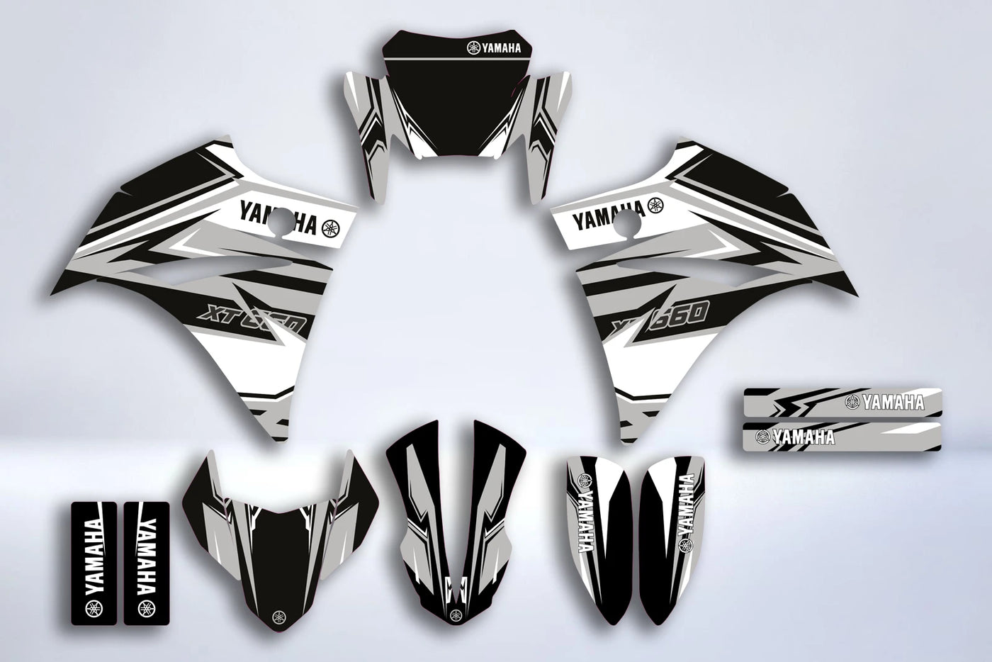 Kit déco YAMAHA XT 660 AVANT 2006 - GREY