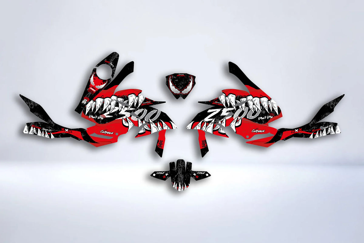 Kit Déco KAWASAKI Z500 2024-2026 - VENOM