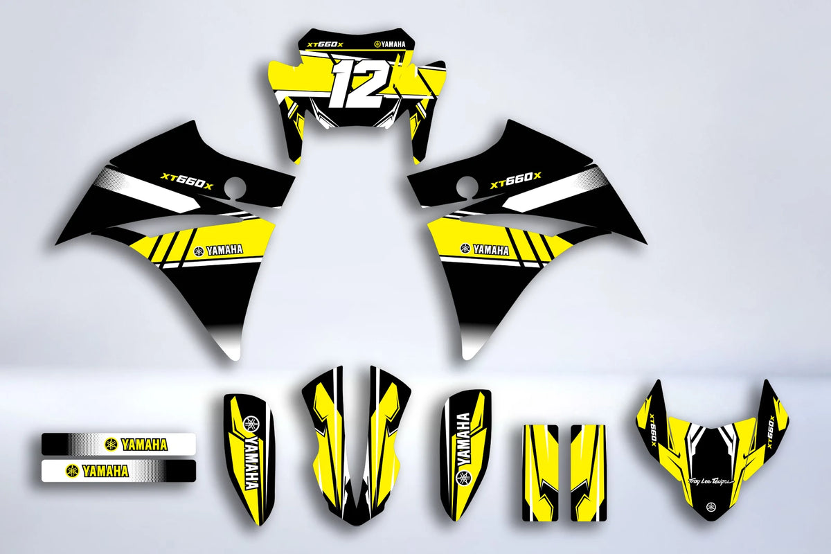 Kit déco YAMAHA XT 660 AVANT 2006 - ANNIVERSARY