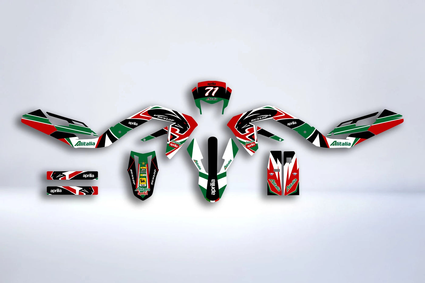 graphics kit APRILIA SX 125 2005-2015 ALITALIA