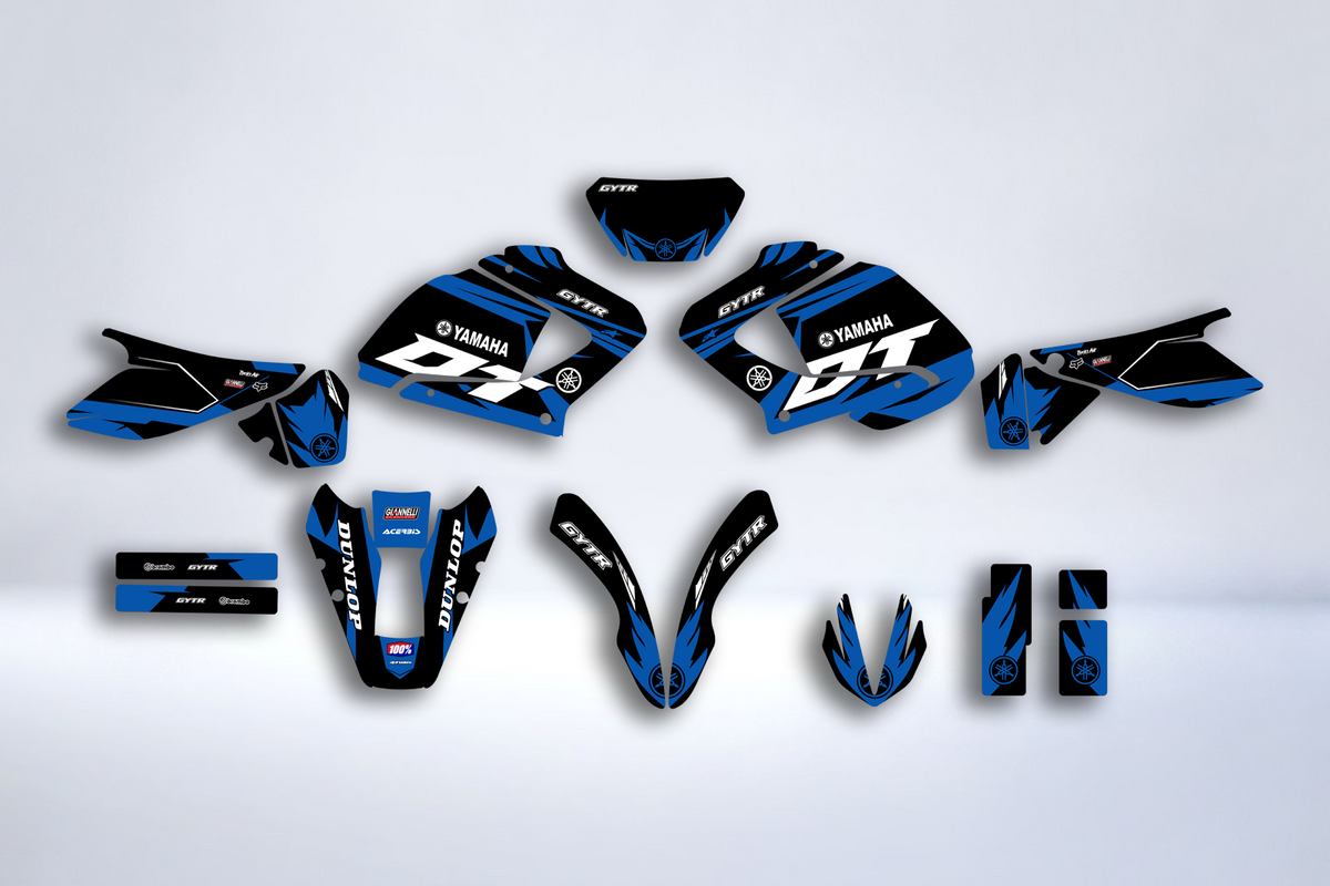 Kit Déco Yamaha DTR DTX 125 2004-2007 - BLEU