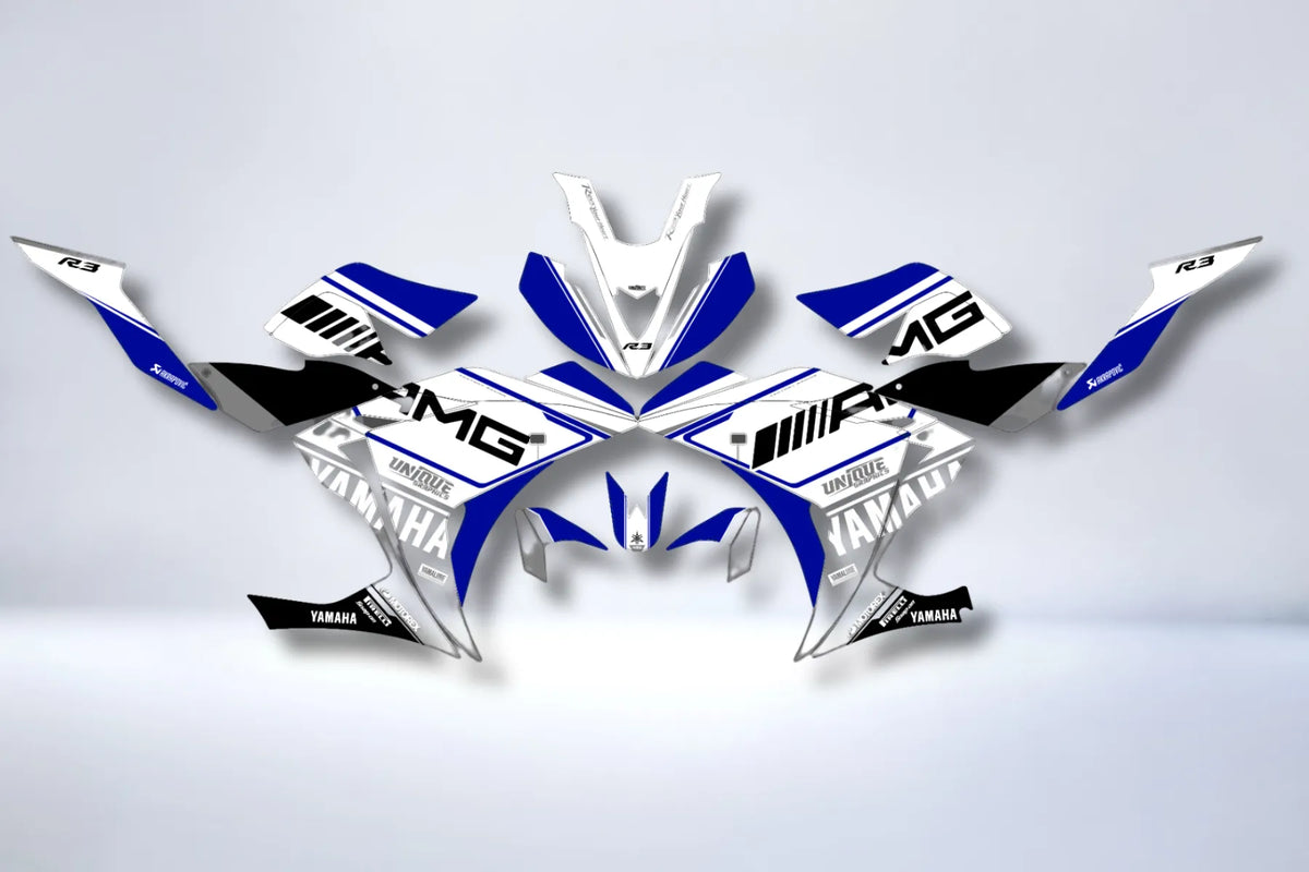 Kit Déco Yamaha YZF R3 2013-2024 - AMG