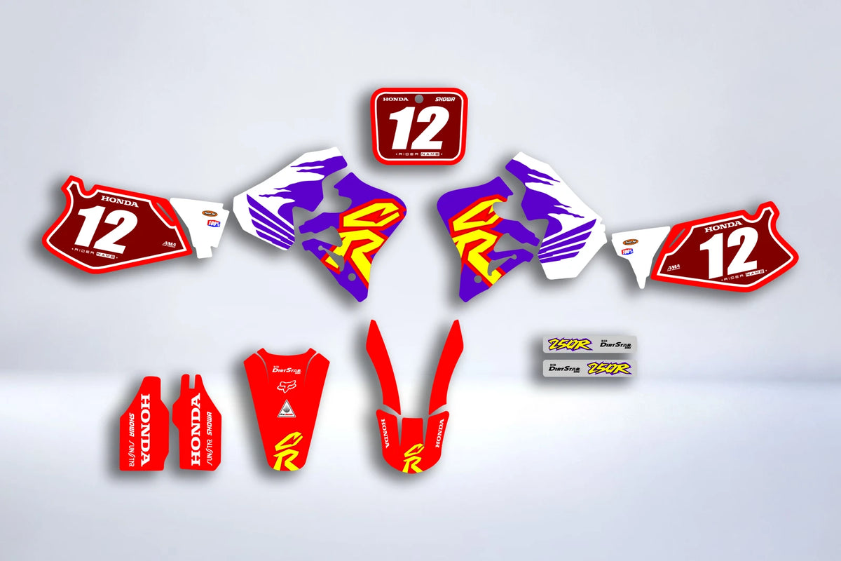 graphics kit HONDA CR 125-250 1995-1997 - VORZAK