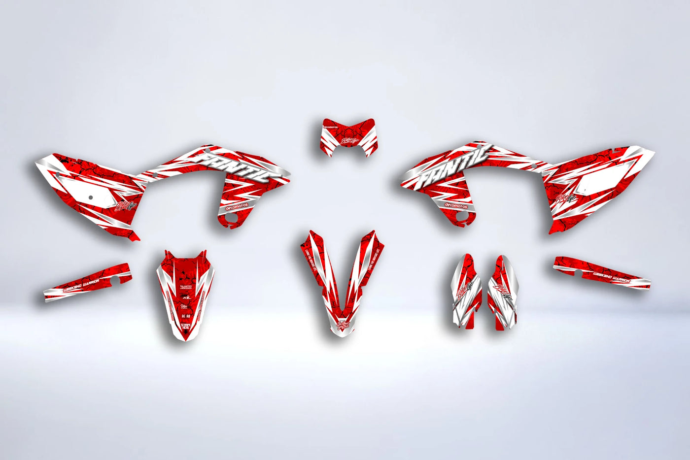 Dekor-Kit Fantic 50/125 XM / XE 2023-2025 - BOOOD
