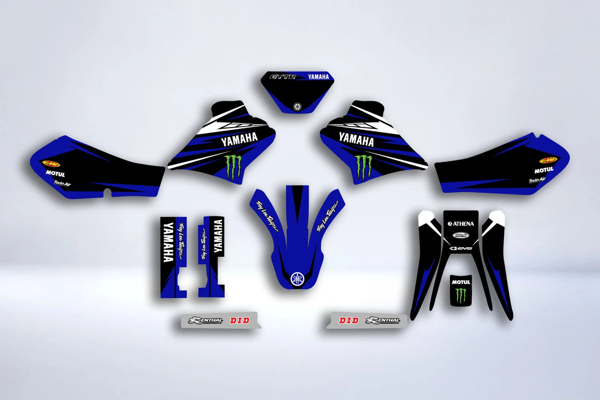 Kit Déco YAMAHA TTR 250 2005-2012 - BLUE MONSTER