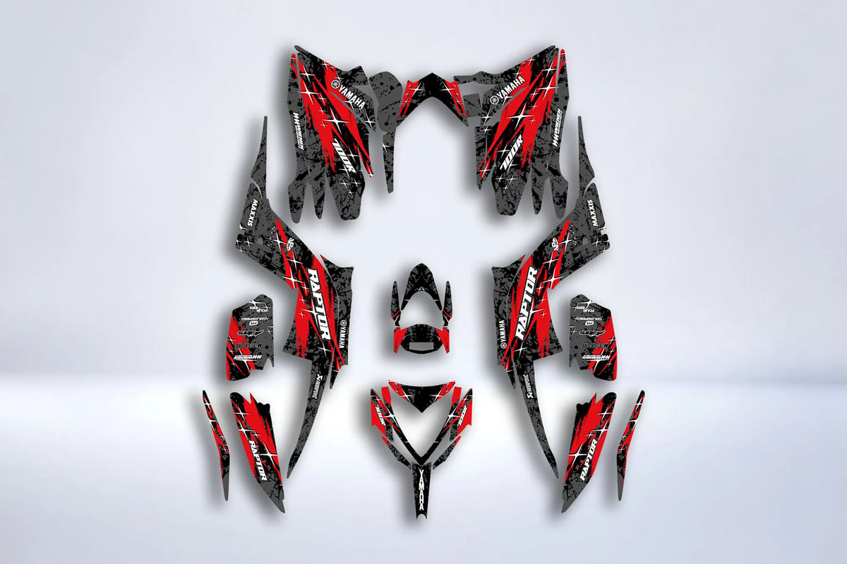 Kit de adhesivos Yamaha 700 Raptor 2013-2025 - IGNYX
