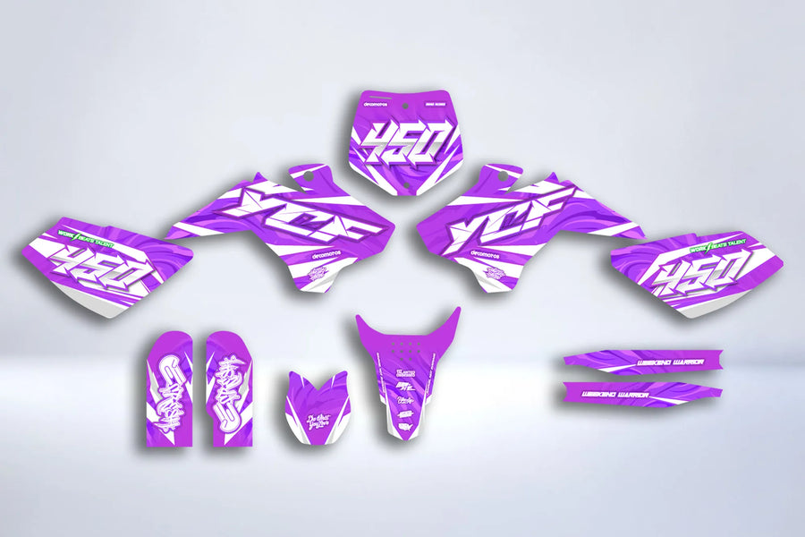 Kit grafiche YCF Start 88 - ABYSS VIOLA