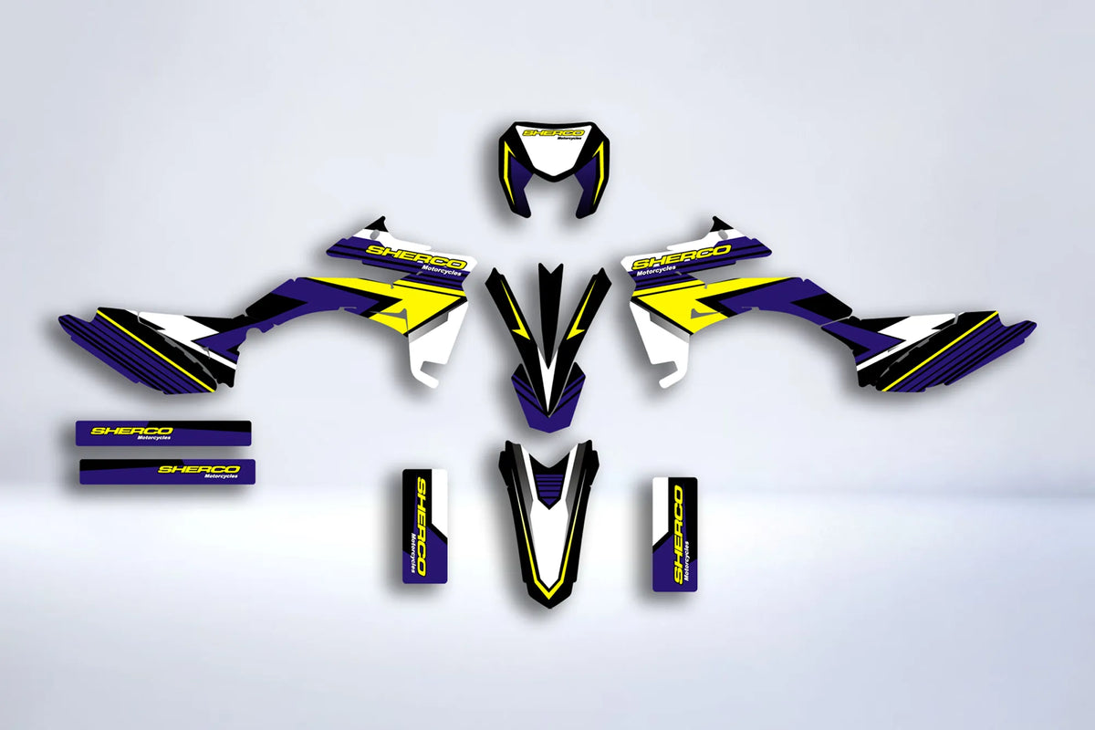 Kit Déco SHERCO SE-R SM-R 50cc 2013-2026 - ORIGINE