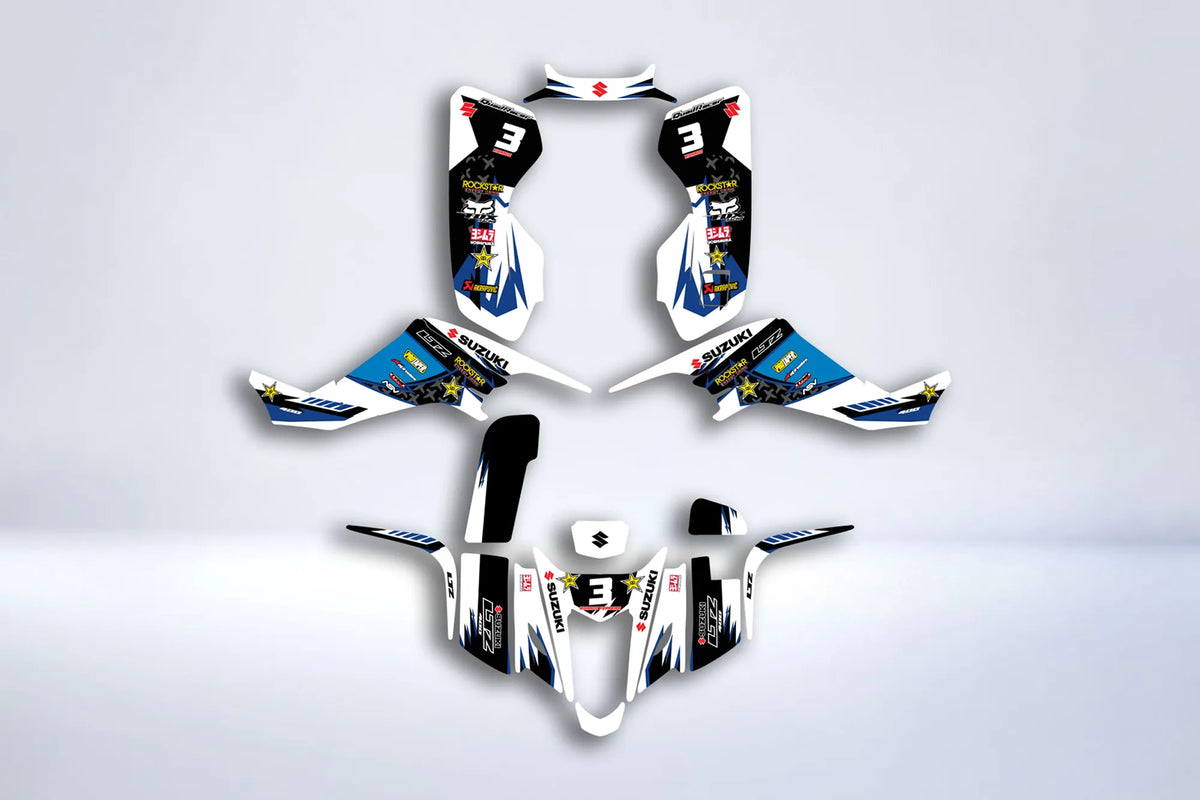 Kit Déco SUZUKI LTZ 400 2003-2008 - BLUE (modèle carburateur)