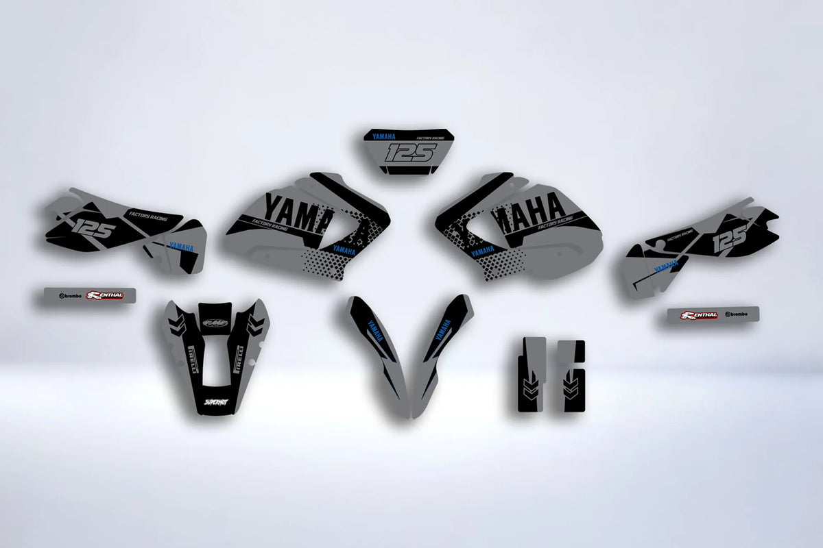 Kit Deco Yamaha DTR DTX 125 2004-2007 - GREY
