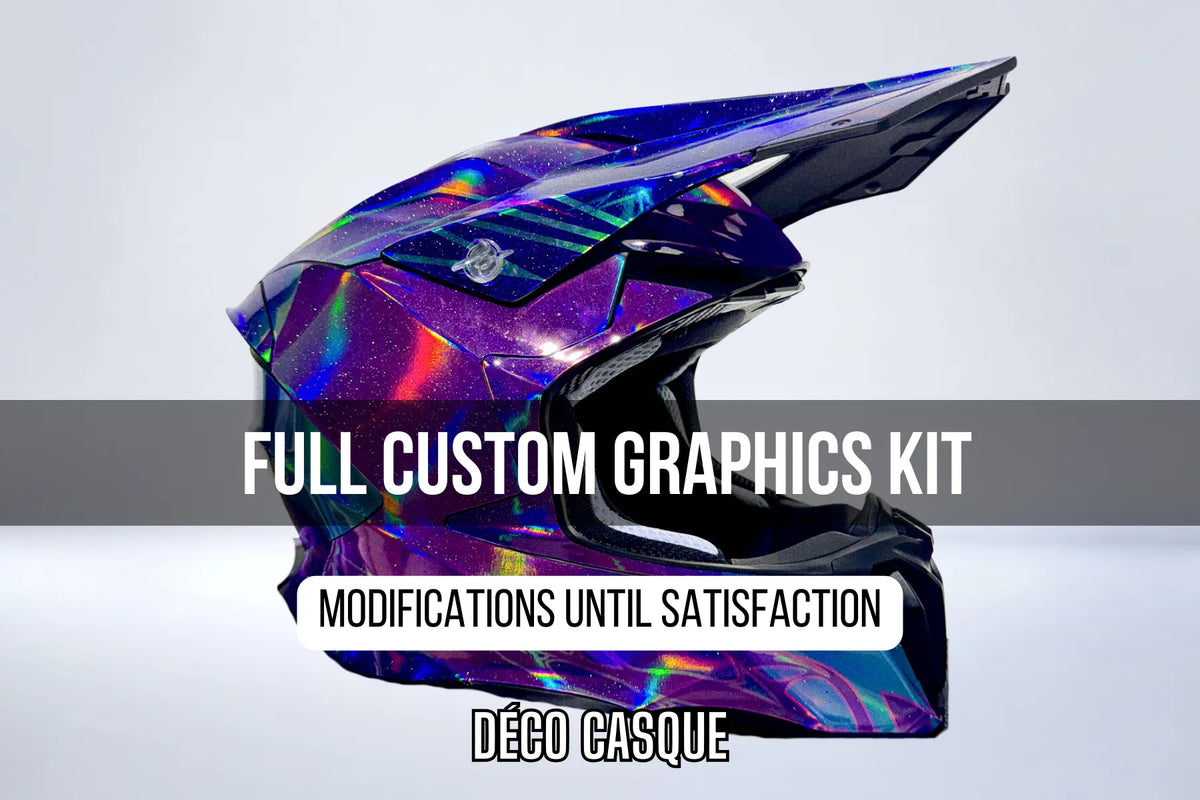 Kit Déco Casque 100% personnalisé