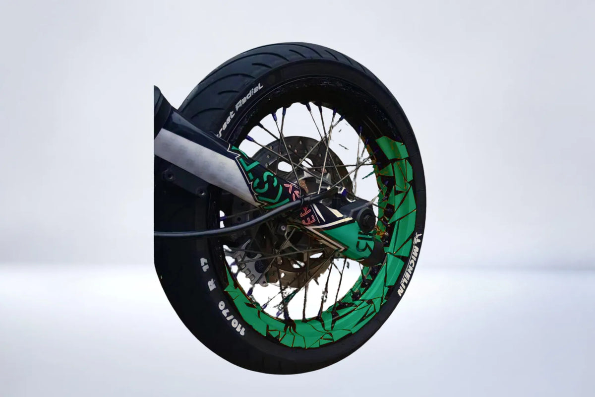 Half-Rim Triangle Stickers (for 2 rims)