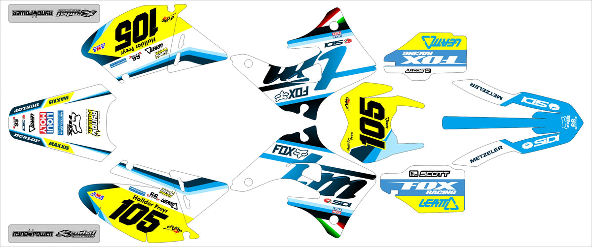 Kit déco TM Racing 2004-2007 - ORIONIX