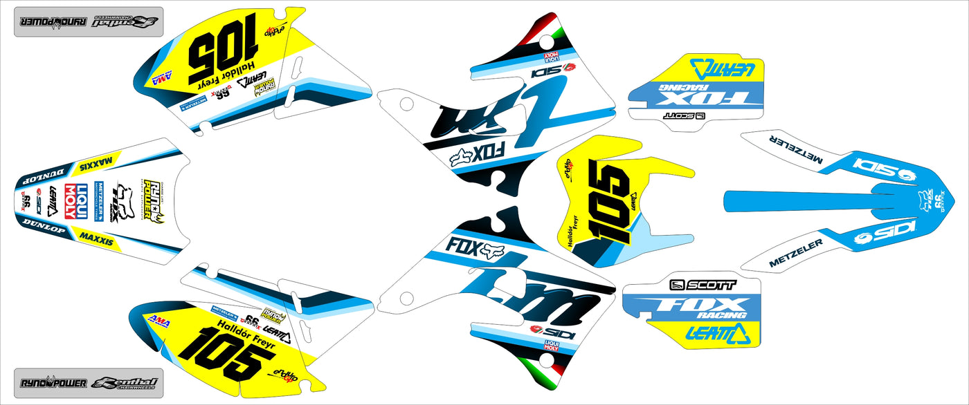 Kit déco TM Racing 2004-2007 - ORIONIX