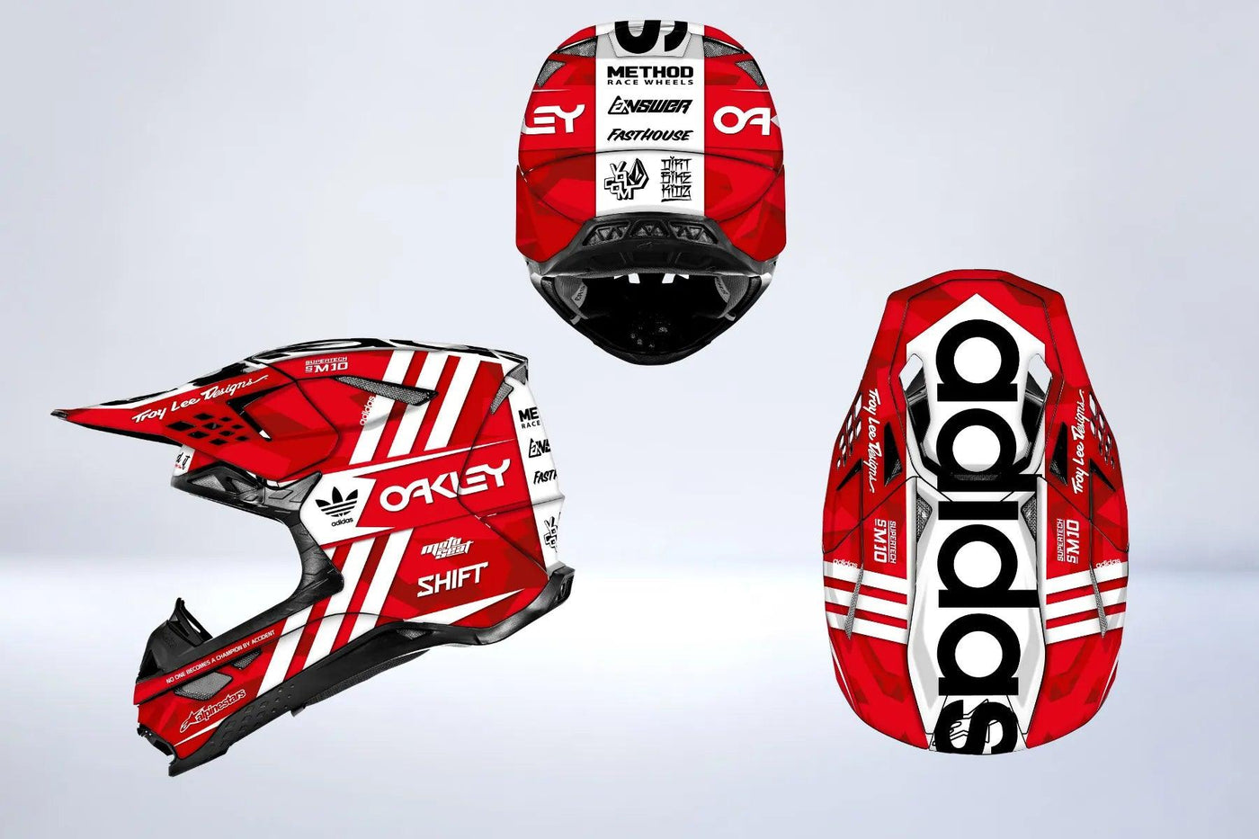 Stripes - kit gráfico Casco