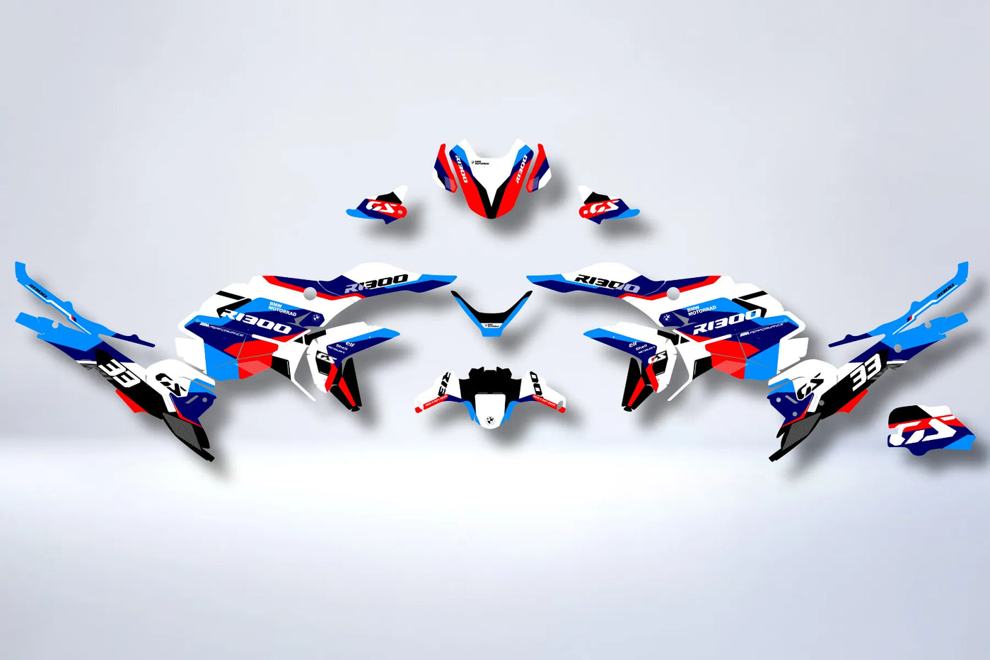 kit gráfico BMW R 1300 GS 2023-2025 - FACTORY
