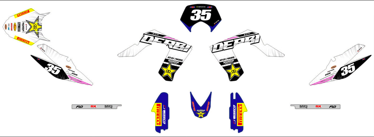 DERBI DRD PRO graphics kit - ROCKSTAR