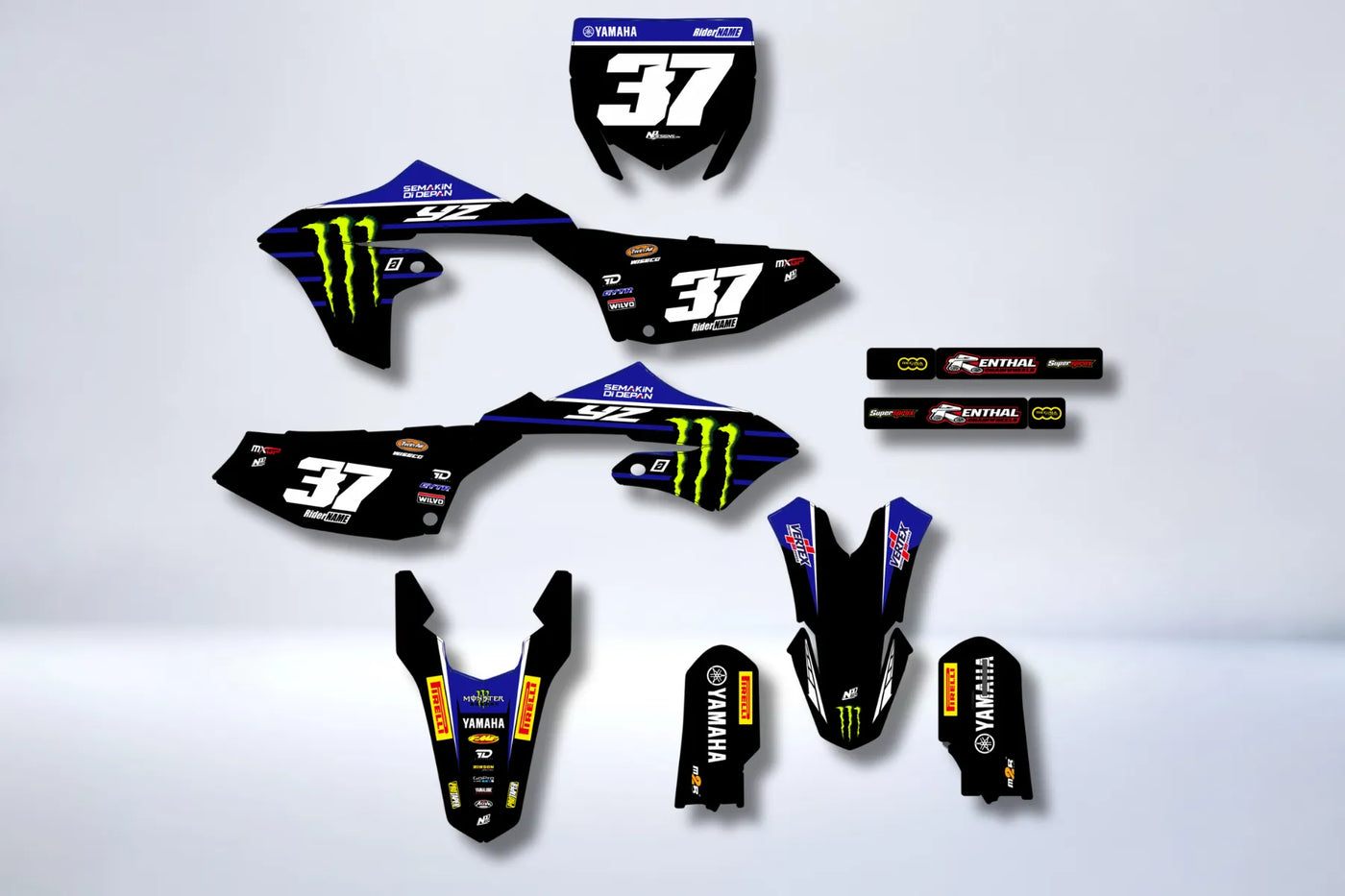 Kit Déco Yamaha YZ 65 2018-2025 - MONSTER