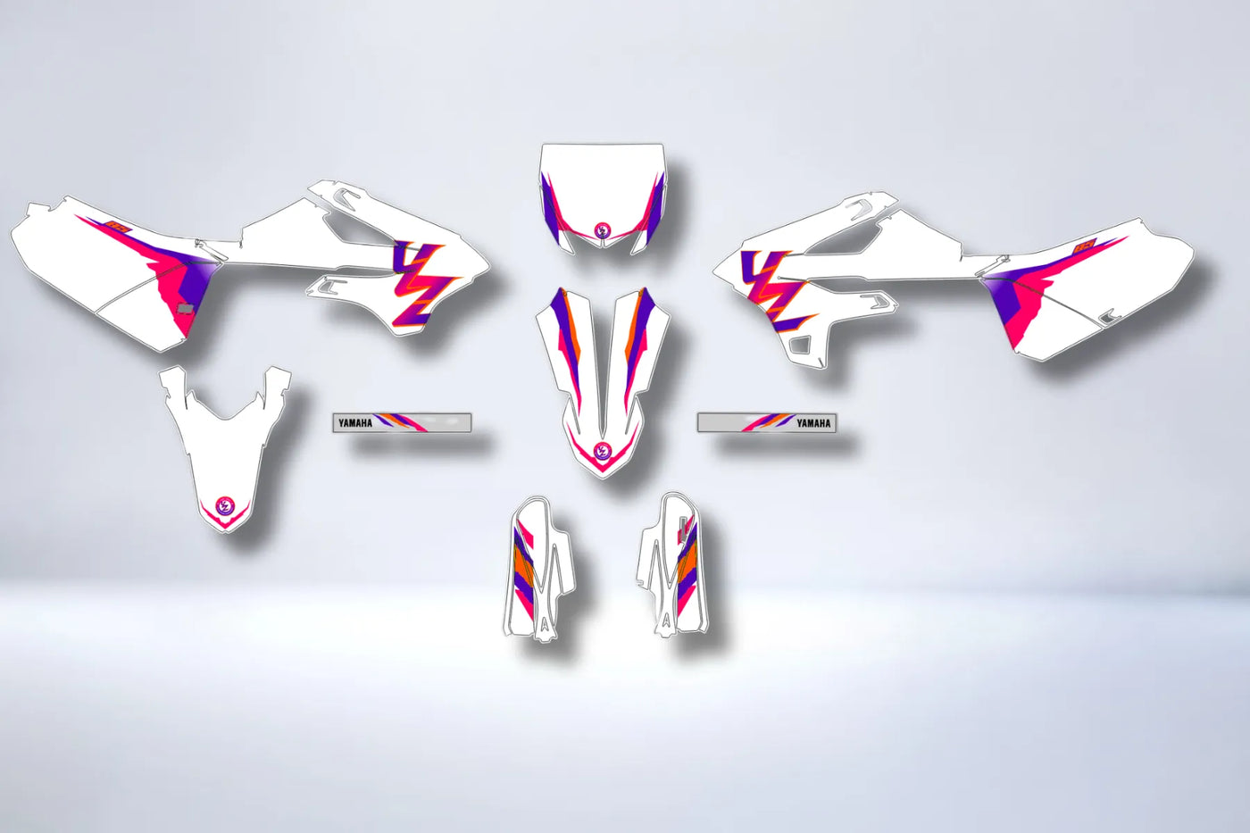Kit Déco Yamaha YZ 85 2022-2025 - ORIGINE ROSE