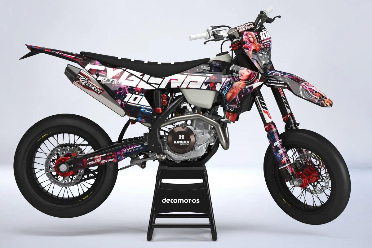 Cyborg - Kit déco YAMAHA YZ/YZF/WR/WRF/TTR/DTR/DTX/XT660