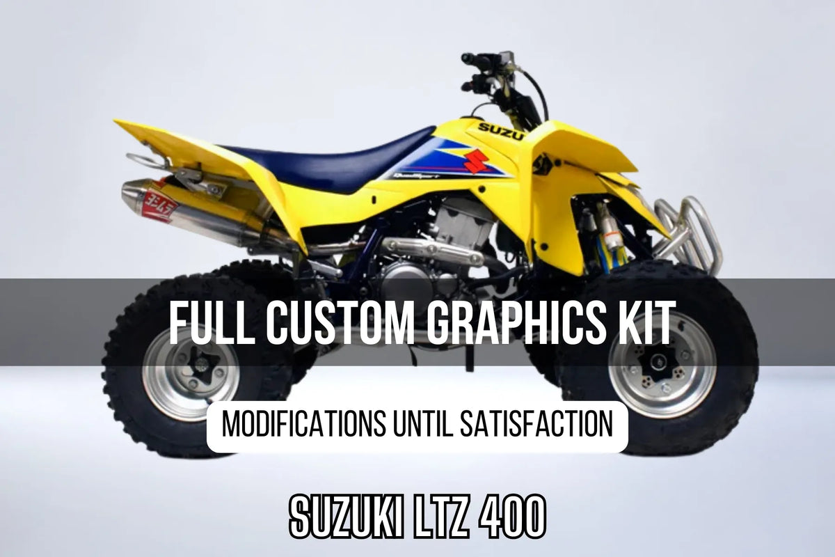 SUZUKI LTZ 400 Deco Kit 100% custom